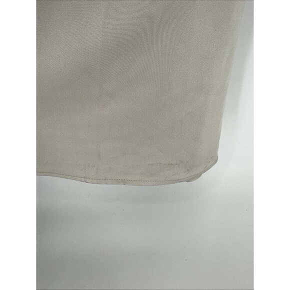 La Femme Womens Size 4 Silver 29227 Embroidered Illusion Neck Gown $469 New - Picture 11 of 16